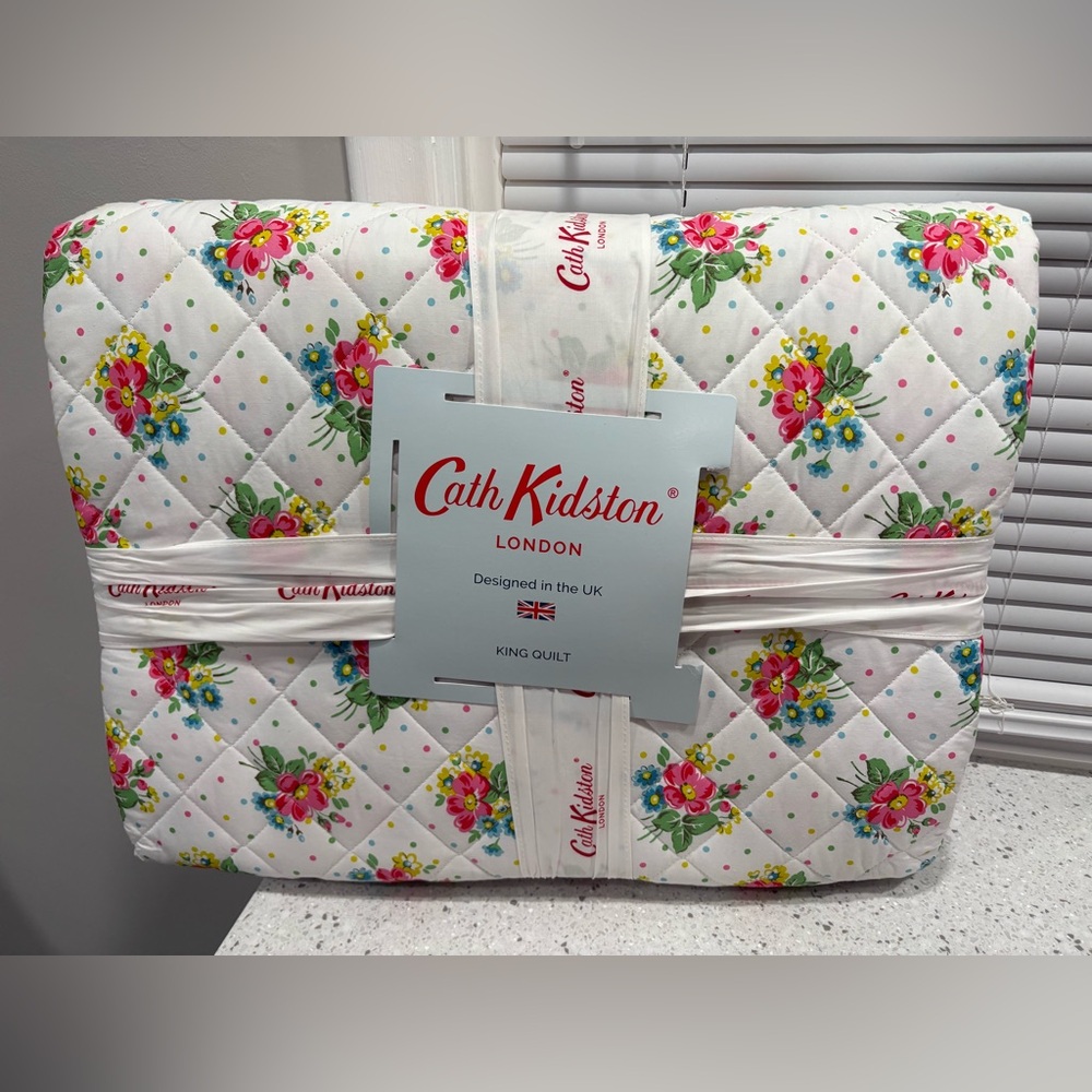 Cath Kidston Multicolor Floral King Quilt
